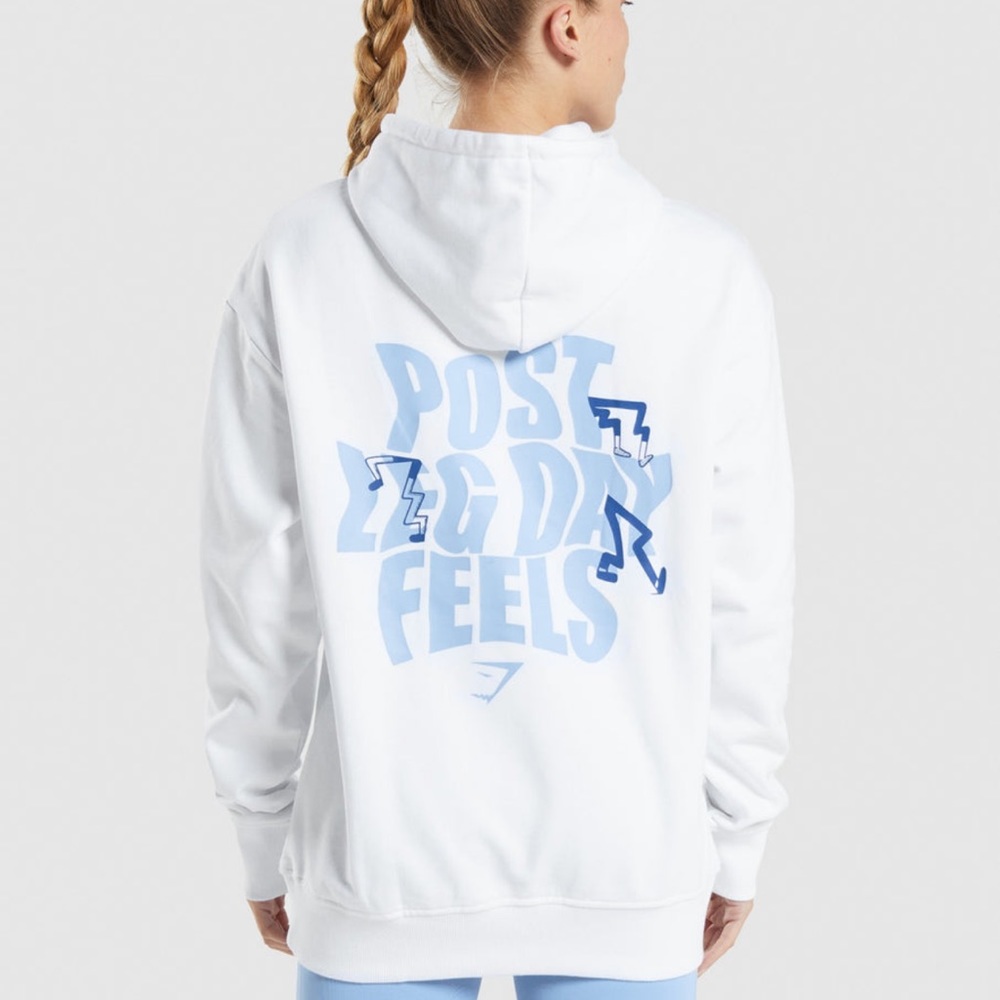 Gymshark Oversized Sweatshirt “Post Leg Day Feels”